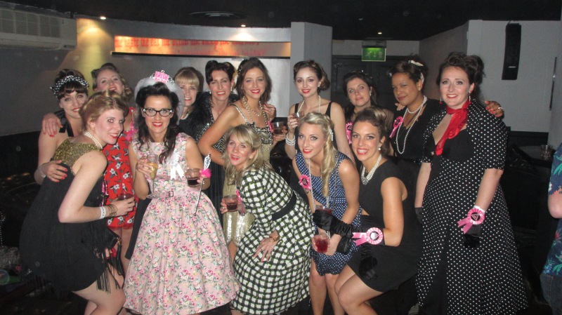 vintage hens night out